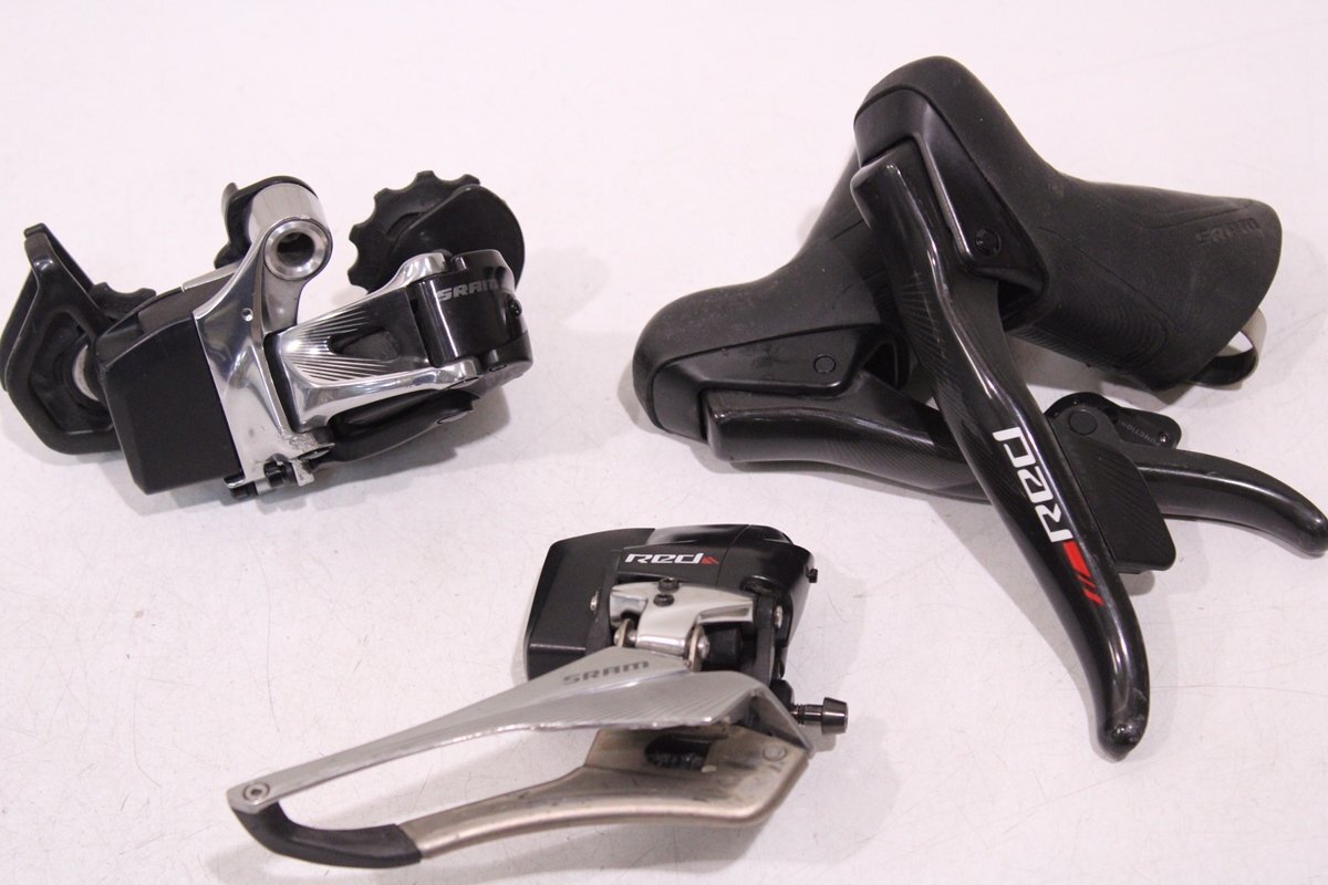 ★SRAM スラム RED e-TAP 2x11s リムブレーキ 電動ワイヤレス 3点グループセット