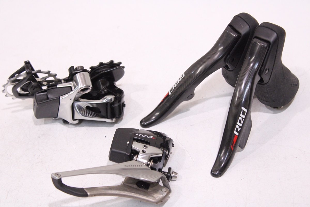 【セール】 34999円 3点セット 機械式ブレーキ 電動変速 eTap RED ☆SRAM パーツセット