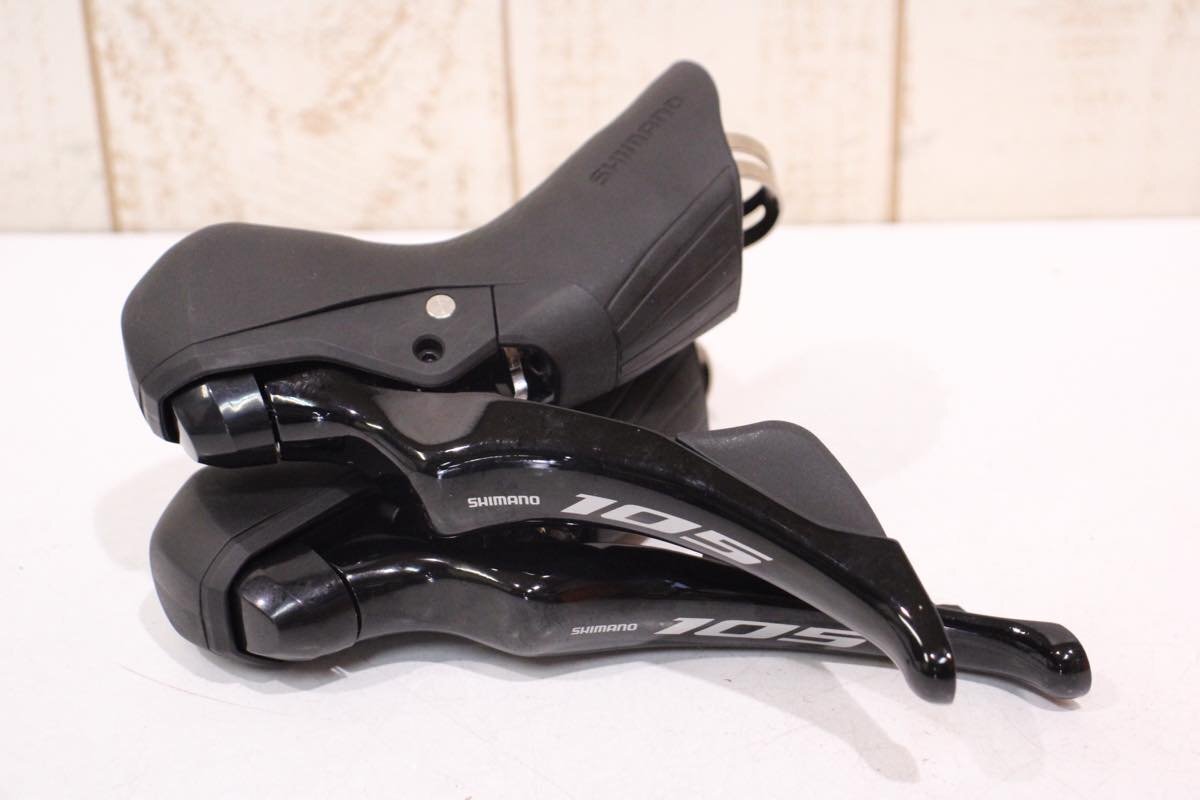 ●SHIMANO シマノ ST-R7120 105 機械式変速 油圧式ブレーキ STIレバー 極上品
