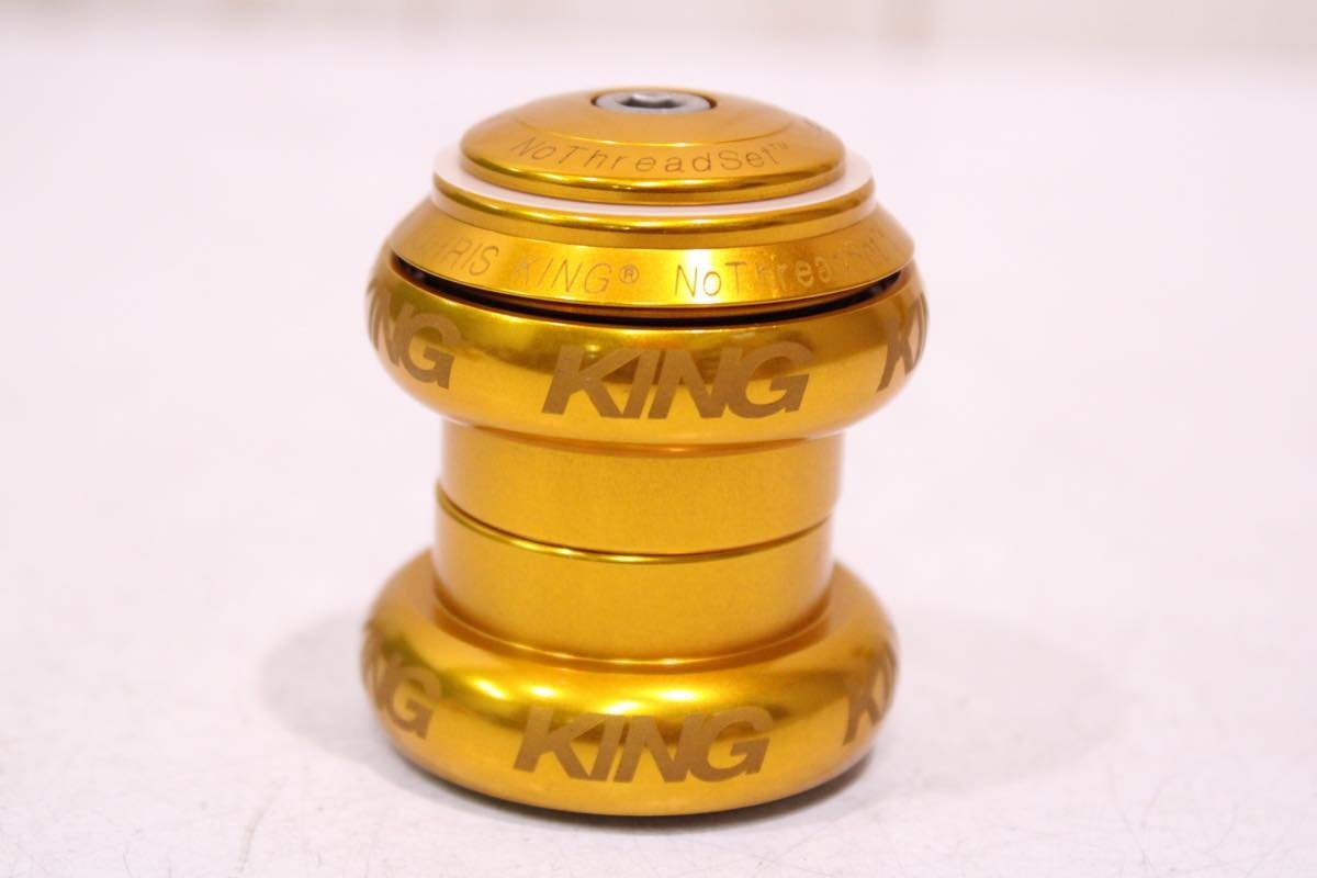 ☆Chris King クリスキング NoThreadSet 1-1/8インチ アヘッドタイプ ヘッドパーツ 超美品