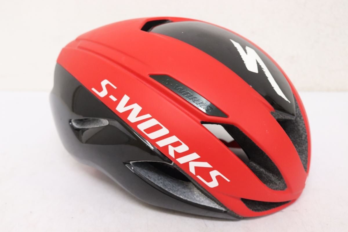 ▲SPECIALIZED スペシャライズド S-WORKS EVADE Ⅱ ASIA MEDUIM ヘルメット Mサイズ 55-59cm