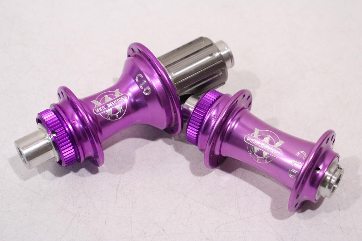 ★White Industries ホワイトインダストリーズ CLD 前後ハブセット 100/142×12mm Thru 28H 美品