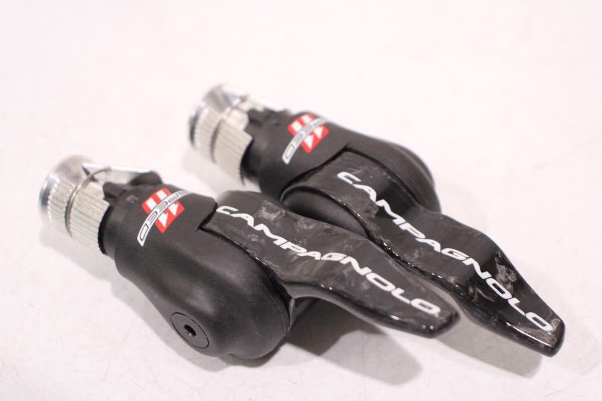●Campagnolo カンパニョーロ SL-15-TT11CGC SPEED 11 カーボンバーエンドシフトレバー 美品