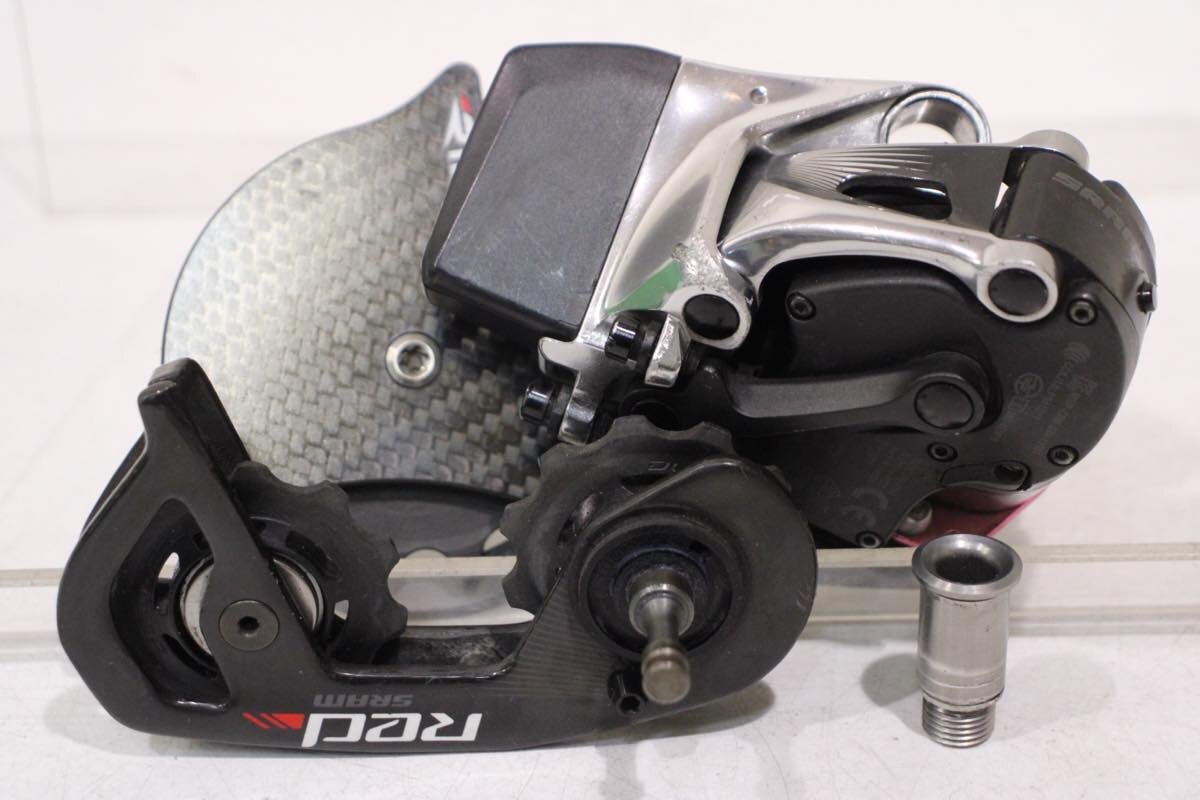 ★SRAM スラム RED eTap 電動変速 11s リアディレイラー RIDEAビッグプーリー換装