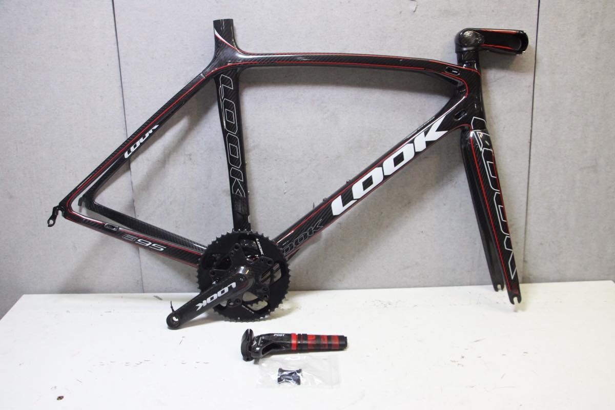 □□LOOK ルック 695 カーボンフレーム C-STEM E-POST ZED-CRANK □□LOOK ルック 695 カーボンフレーム C-STEM E-POST ZED-CRANK