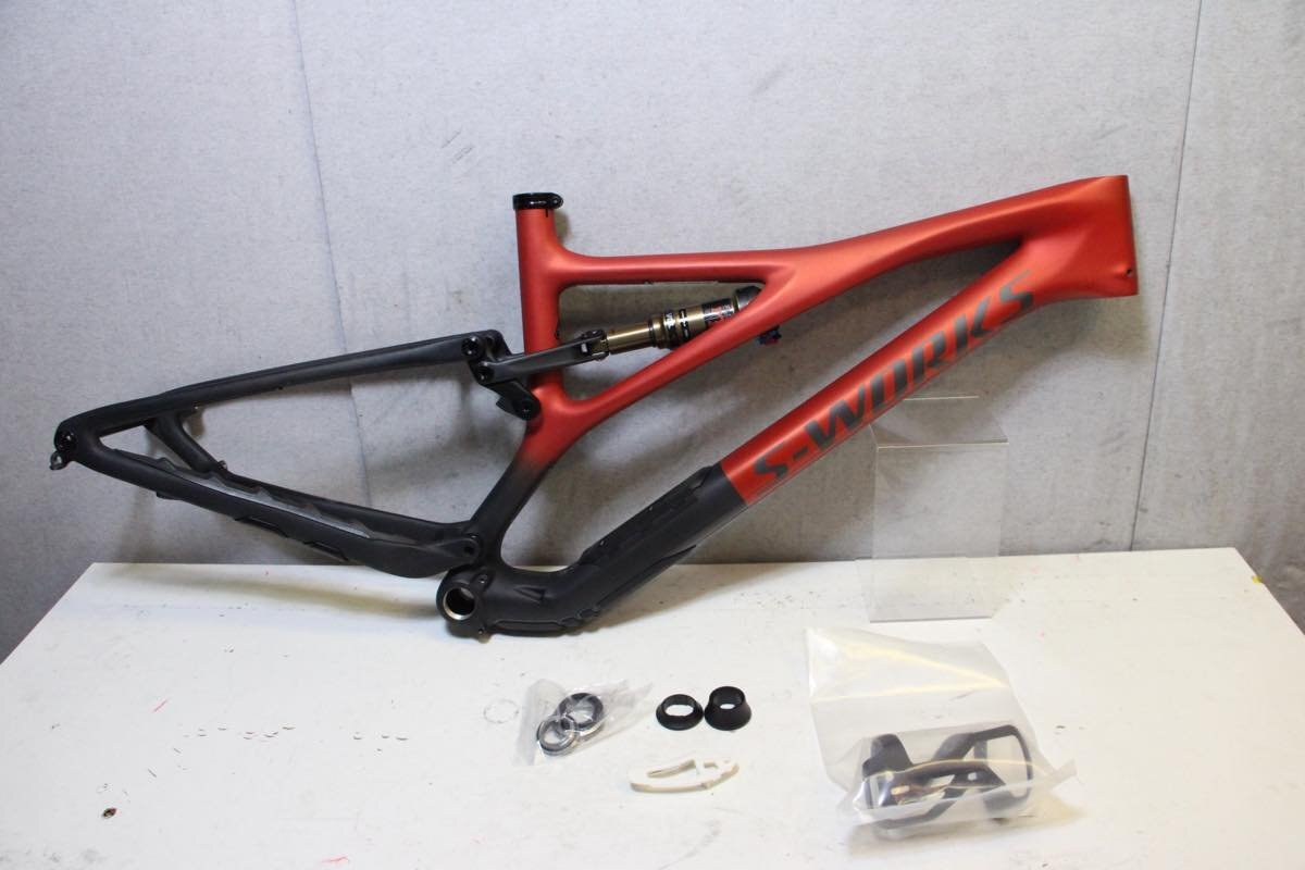 □□SPECIALIZED スペシャライズド S-WORKS StumpJumper 29er カーボンMTBフレーム FOX EVOL 2021年 S4サイズ 超美品