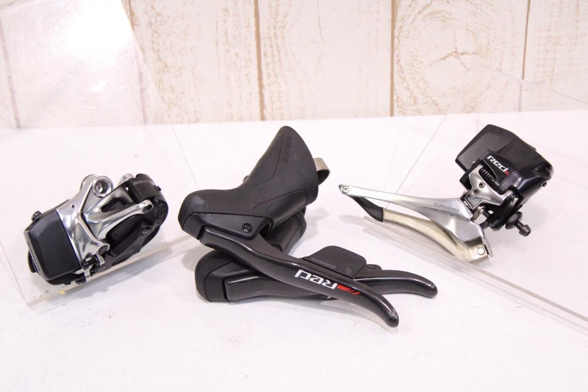 ★SRAM スラム RED 22 eTap 2x11s 電動変速 機械式ブレーキモデル 3点セット