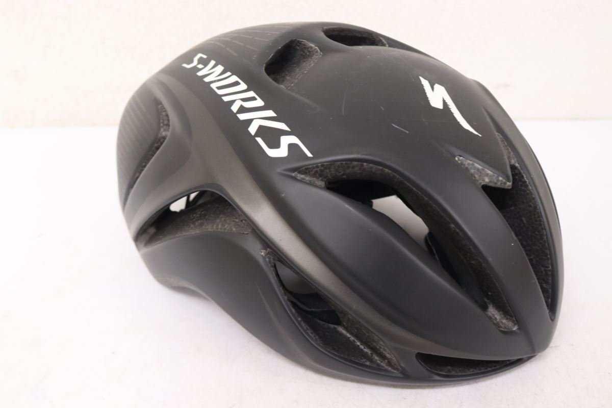 送料無料 いくらから △SPECIALIZED スペシャライズド S-WORKS EVADE ヘルメット L/XL Lサイズ