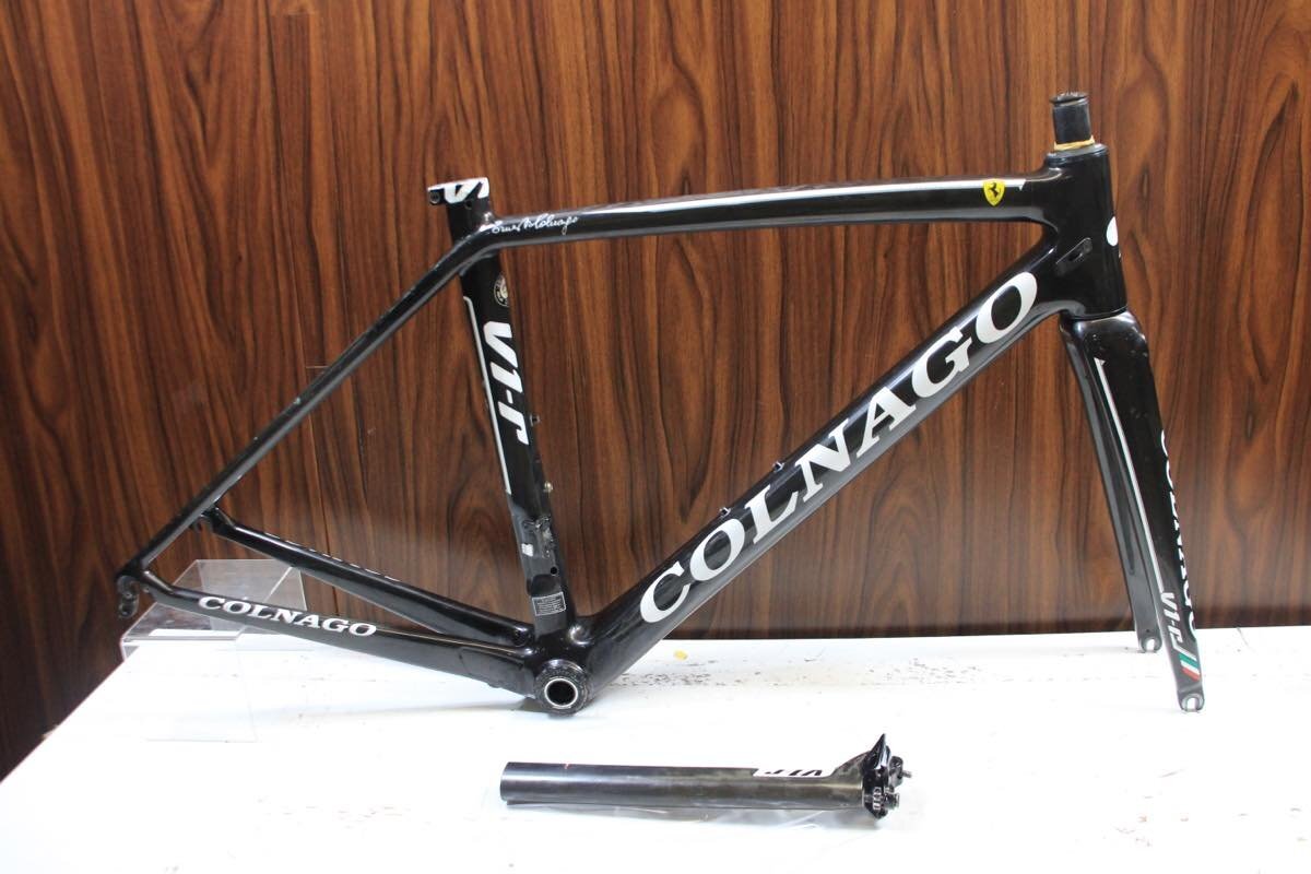 □COLNAGO コルナゴ V1-r カーボンフレーム フェラーリコラボ 2017年 450sサイズ