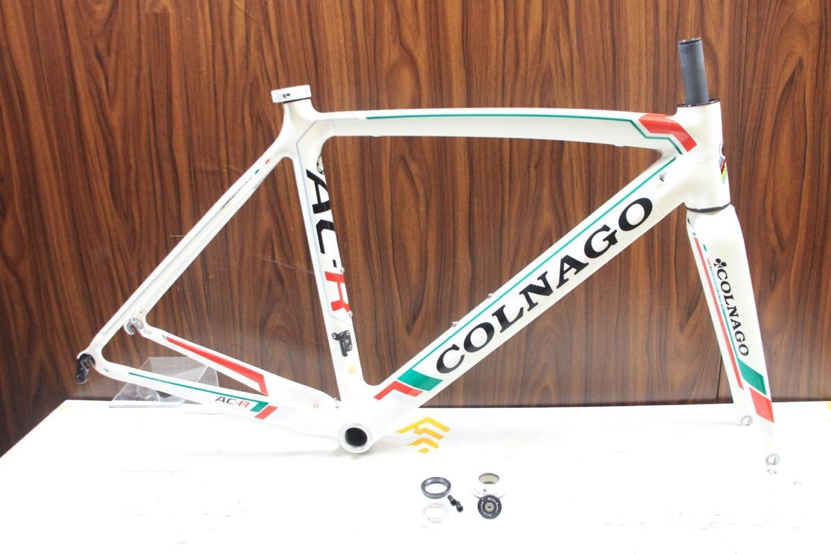 □COLNAGO コルナゴ AC-R イタリアンホワイト カーボンフレーム 2014年 480sサイズ