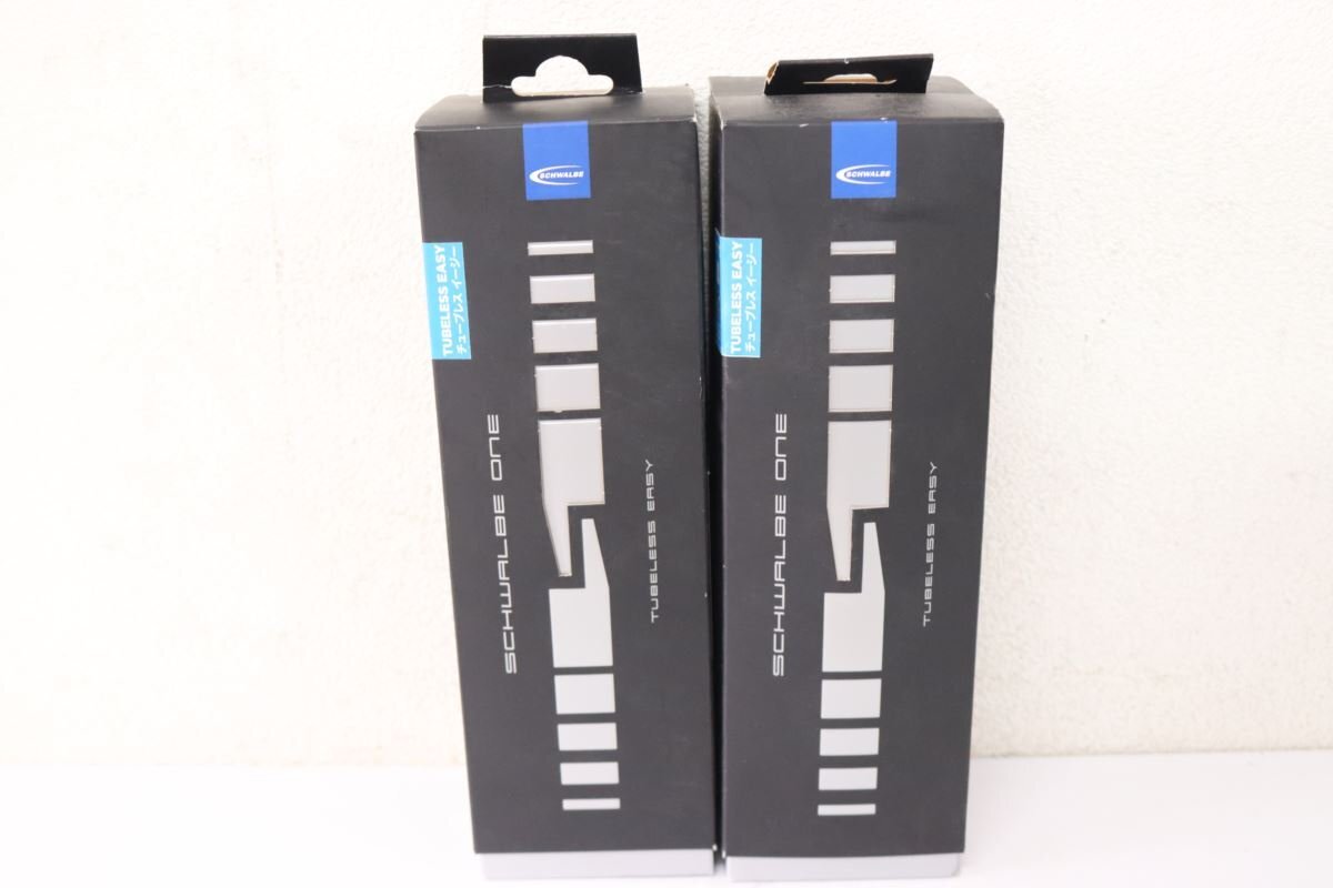 ▲SCHWALBE シュワルベ ONE 700x25c チューブレスタイヤ 2本 未使用品
