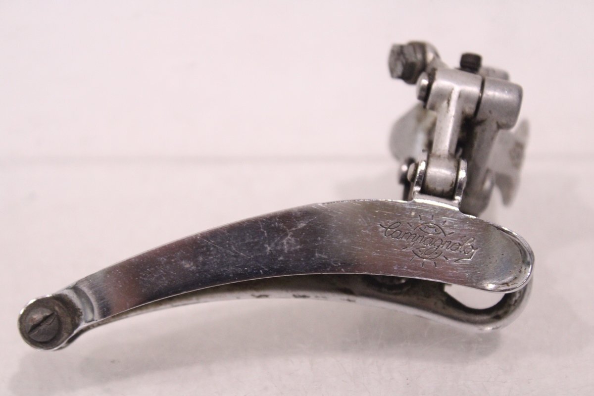 ★Campagnolo カンパニョーロ NUOVO RECORD ビンテージ フロントディレイラー φ28.6mmバンド ※ボルト欠品