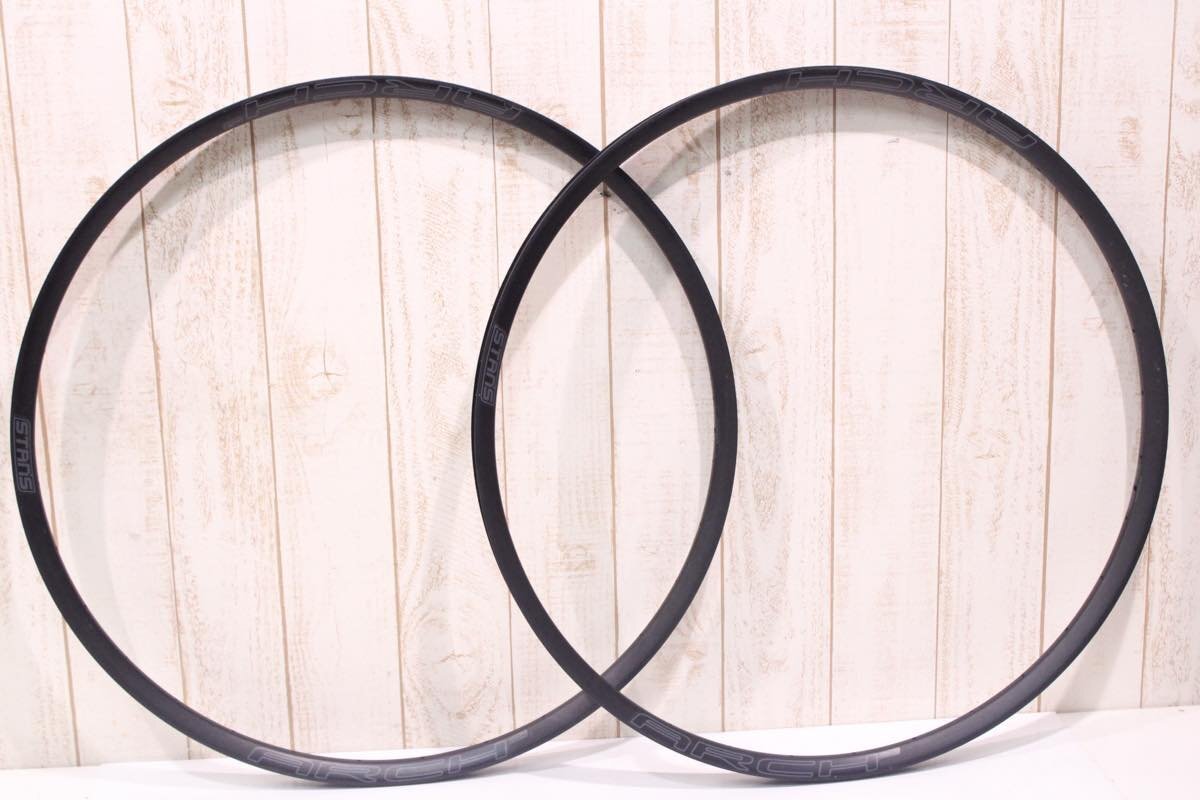 ★STAN'S NOTUBES スタンズ・ノーチューブス ARCHE MK4 32H 20mmハイト 700c クリンチャー対応 チューブレスリム 美品