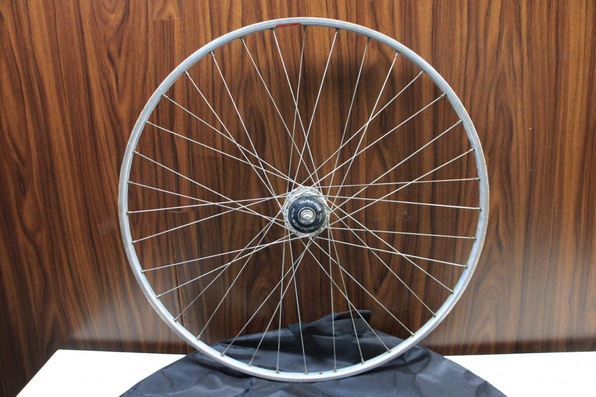 ○ARAYA アラヤ GOLD リム SHIMANO シマノ HB-7600 DURA-ACE チューブラー ピスト トラック 手組み フロントホイール