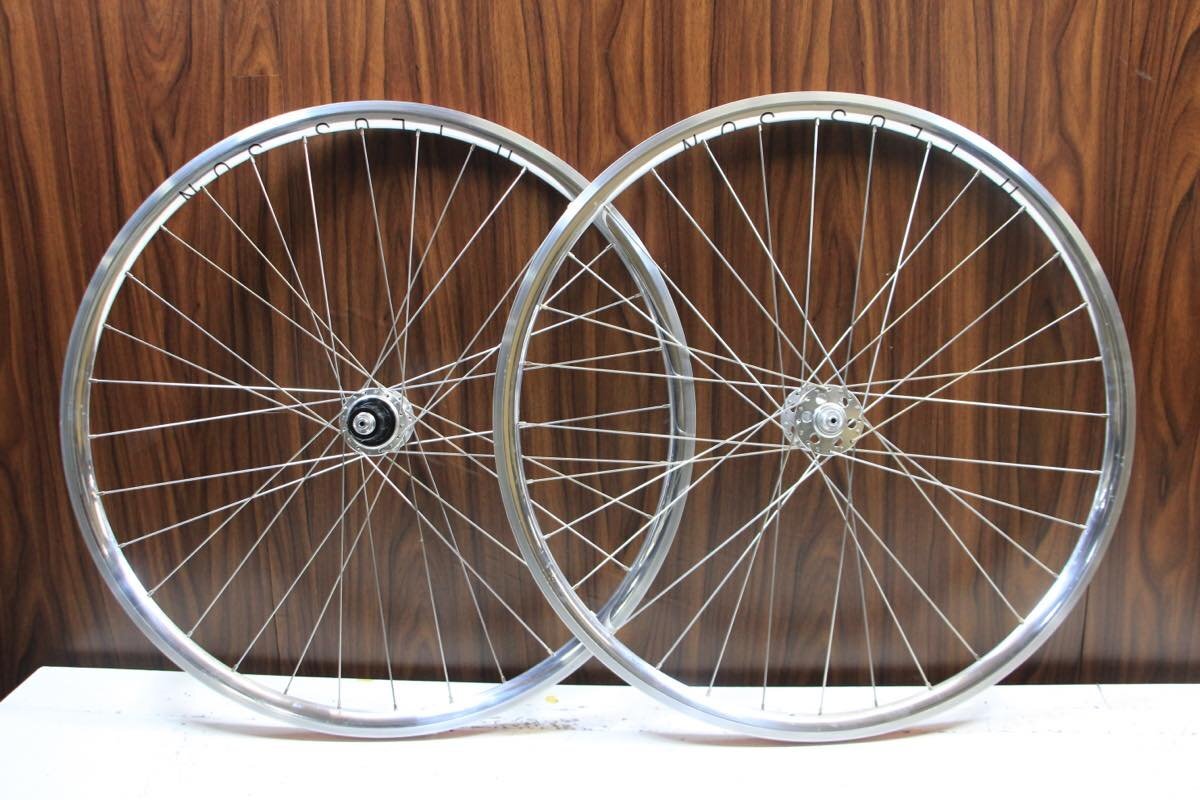○H PLUS SON リム VELO ORANGEハブ RIM シマノフリー 11/12s対応 クリンチャー シルバーポリッシュ 手組みホイールセット