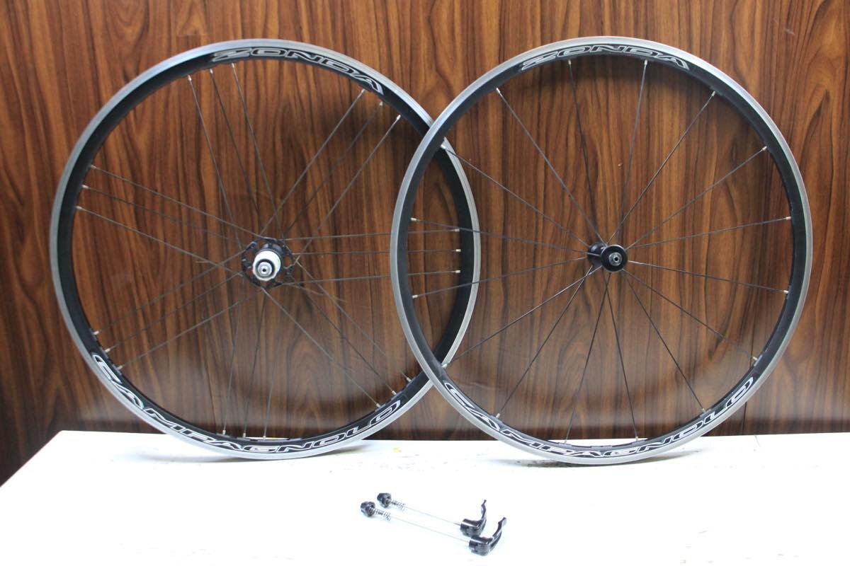 ○Campagnolo カンパニョーロ ZONDA C17 RIM シマノフリー 11/12s対応 クリンチャー ホイールセット