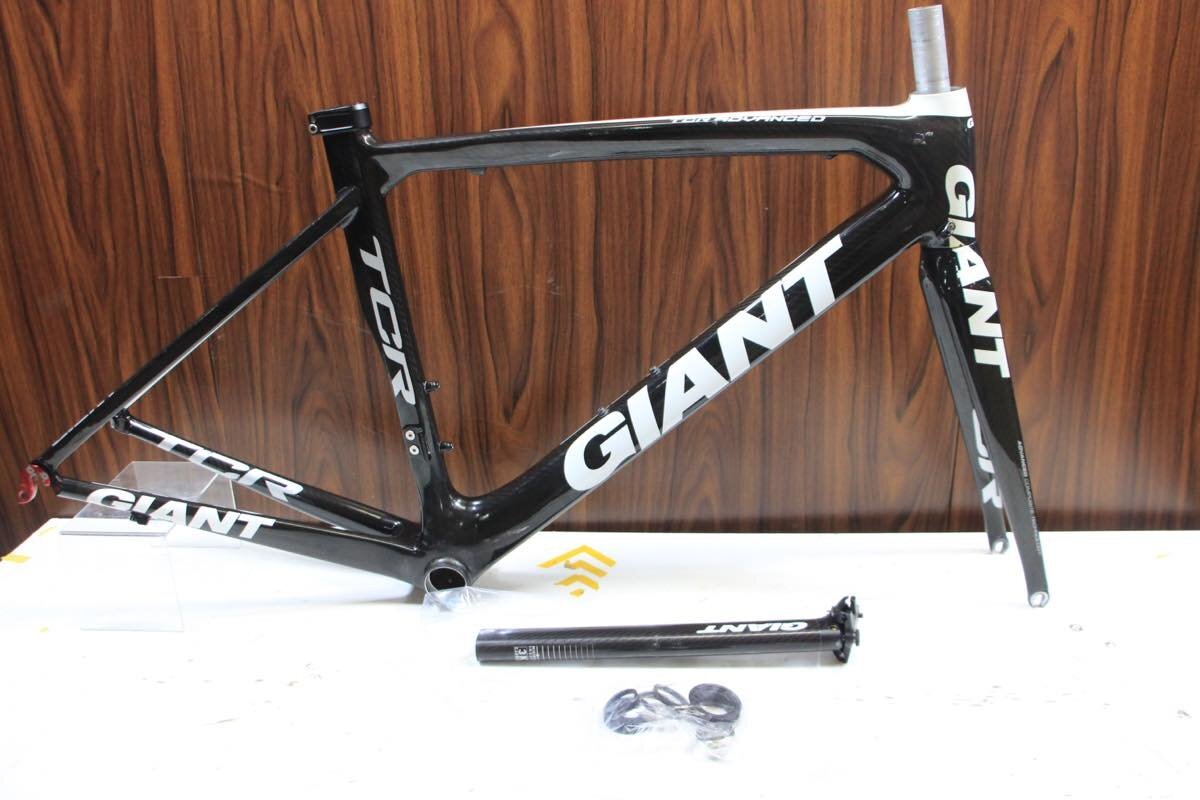 □□□GIANT ジャイアント TCR ADVANCED3 カーボンフレーム 2009年 Sサイズ