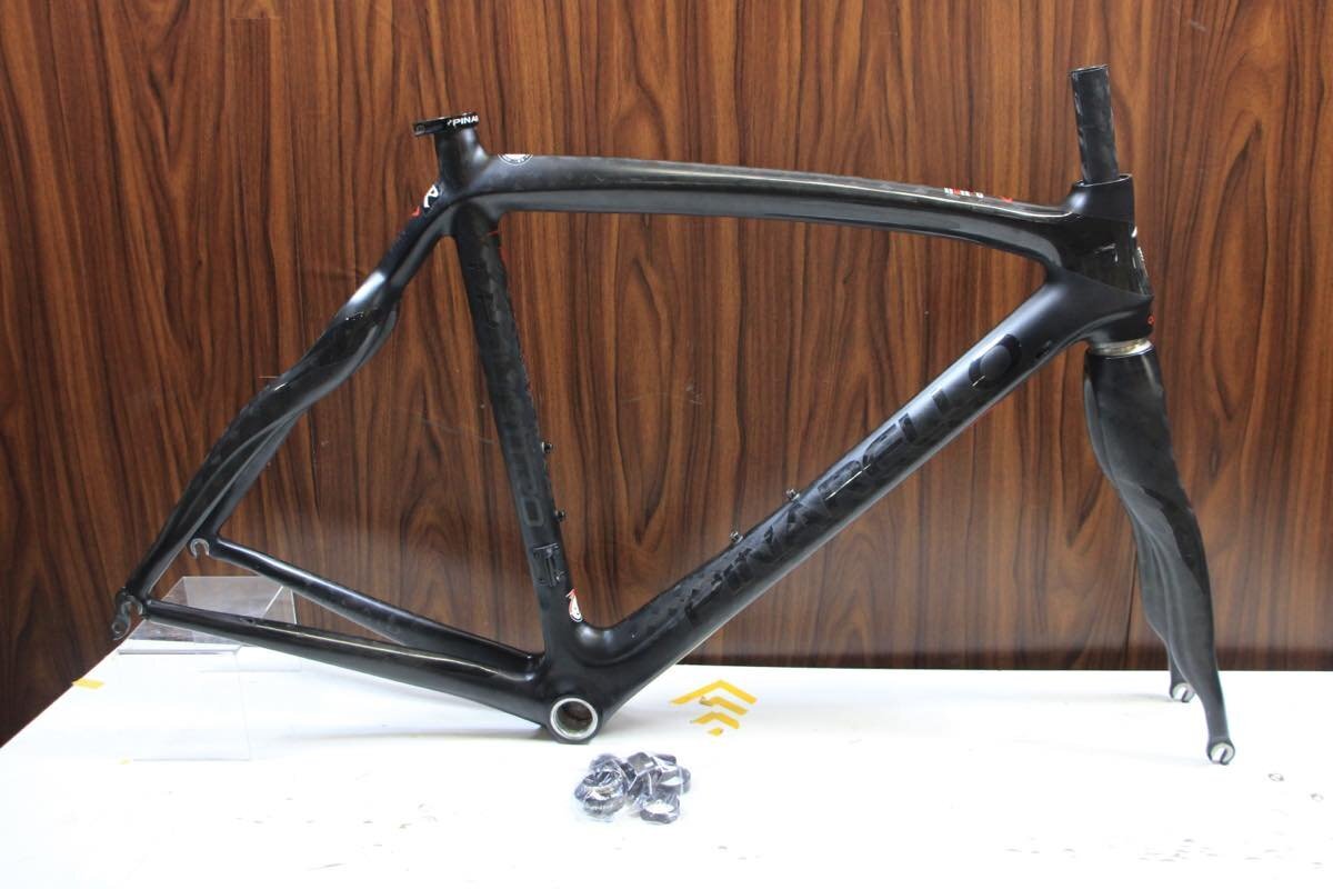 □PINARELLO ピナレロ FP QUATTRO カーボンフレーム アシンメトリカラー BOB 2013年 515size 超美品