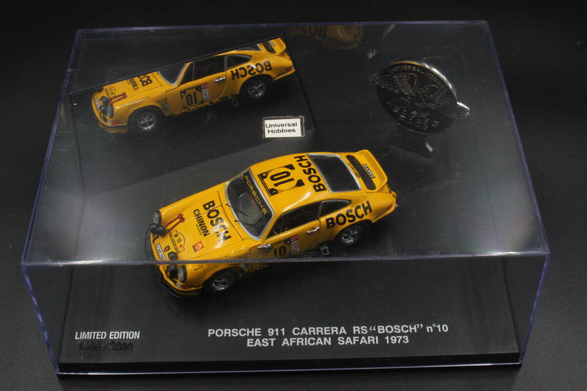 イーグル 1/43 1973年 ポルシェ 911 カレラ RS BOSCH ＃10 モデルカー