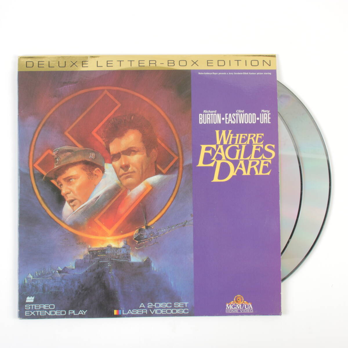  лазерный диск 2 листов комплект [WHERE EAGLES DARE (... необходимо .)] Brian *G* шляпа n западное кино интерьер ( труба 0286
