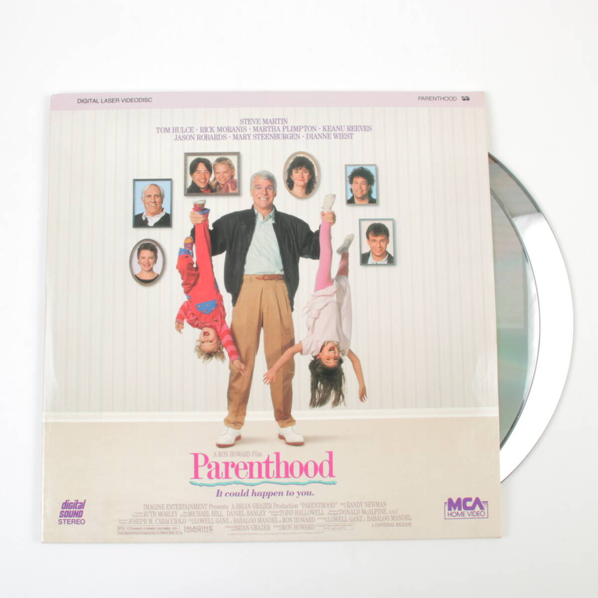 【美品】 2枚組 海外版 レーザーディスク 「Parenthood (バックマン家の人々)」 ロン?ハワード 洋畫 インテリア (管0303