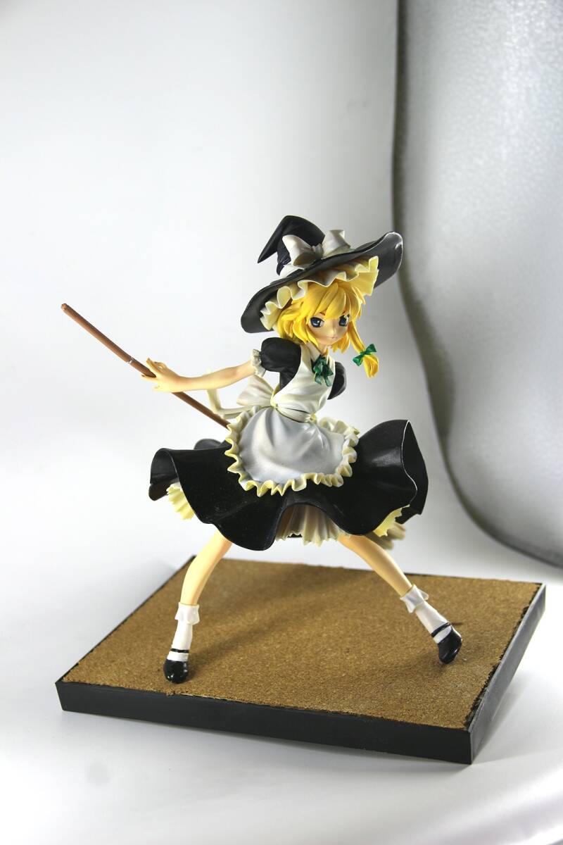 霧雨魔理沙(松倉ねむVer.) 涂裝済み完成品 剛本堂 ＷF限定レジンキット ガレージキット