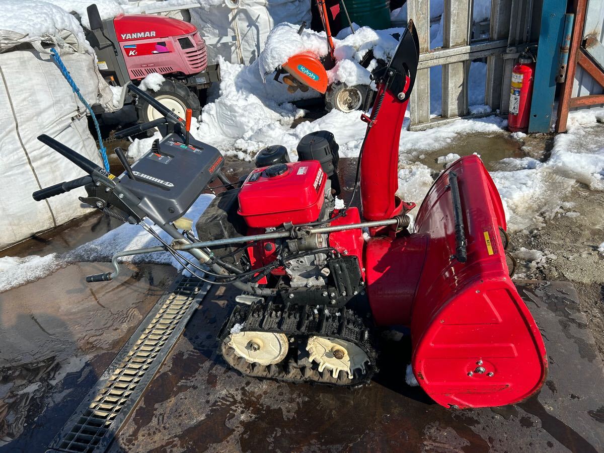 除雪機 HONDAHS870 実働品 ガソリンエンジン8馬力 山形発 (除雪 除雪機 HONDAHS870 実働品 ガソリンエンジン8馬力 山形発 (除雪