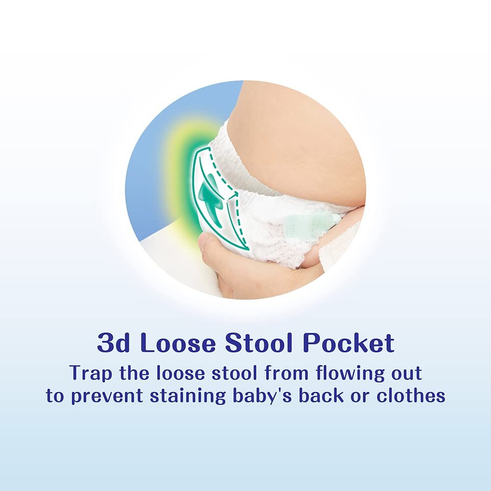 ムーニーマンＭおすわり・はいはい～52枚 容量52マイ ユニ・チャーム（ユニチャーム） オムツ_画像2