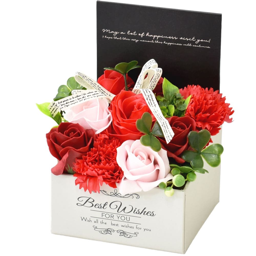 シャボンフラワー MK-008 レッド_画像3