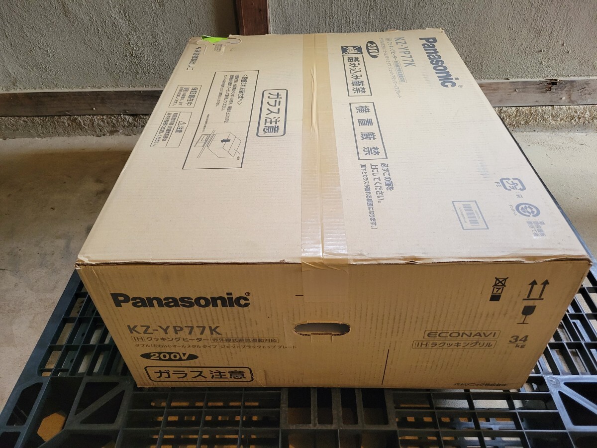 新品 未開封 Panasonic KZ-YP77K ビルトイン IH 新品 未開封 Panasonic KZ-YP77K ビルトイン IH