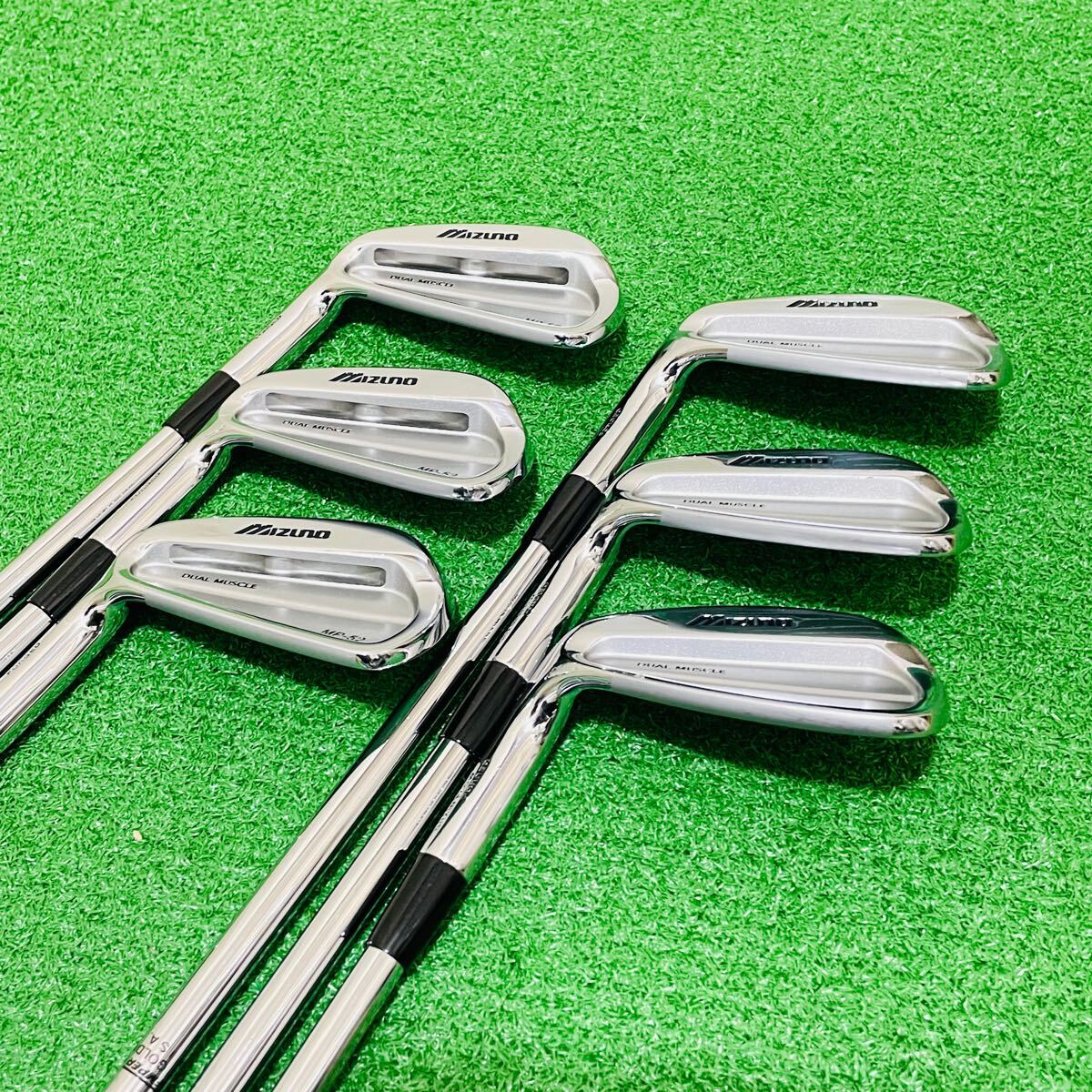 7956 MIZUNO MP-52 レフティ 左利き アイアン6本セット DG S200 7956 MIZUNO MP-52 レフティ 左利き アイアン6本セット DG S200