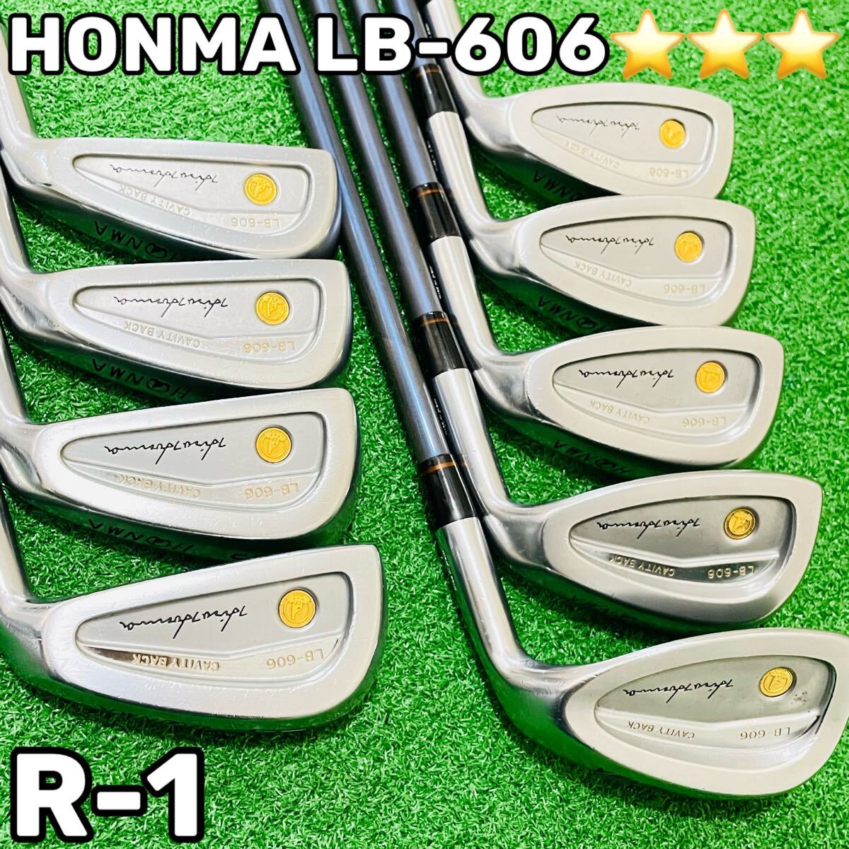 7989 本間ゴルフ HONMA ホンマゴルフ LB-606 3S アイアン9本 7989 本間ゴルフ HONMA ホンマゴルフ LB-606 3S アイアン9本