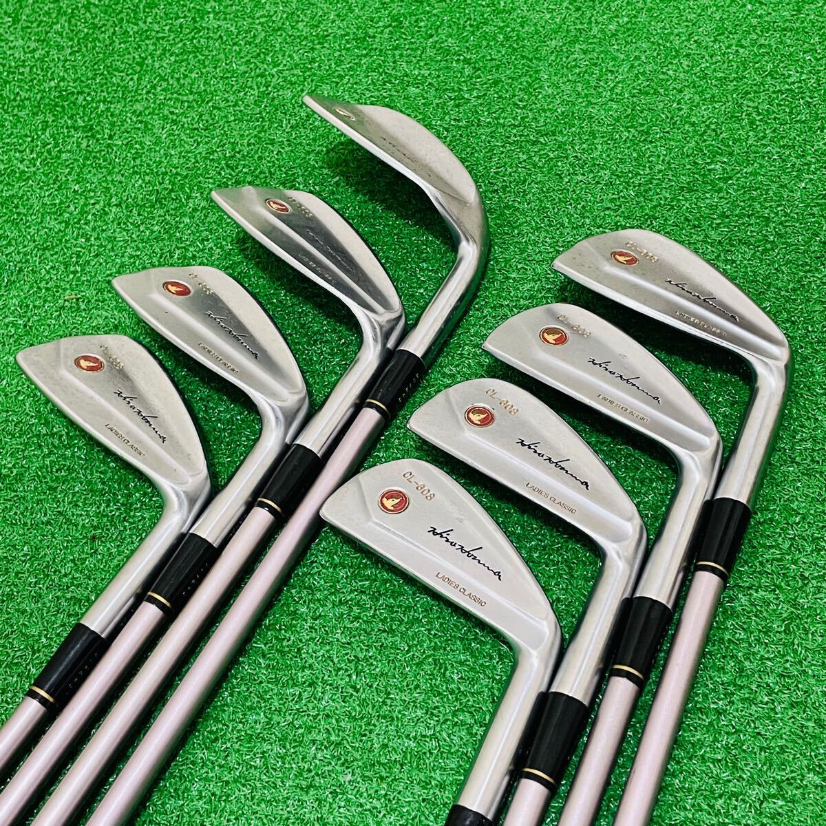 8029 本間ゴルフ HONMA CL-608 LADIES CLASSIC フレックスL レディース 女性用 アイアン8本セット 5.6.7.8.9.10.11.SW 送料無料 匿名配送