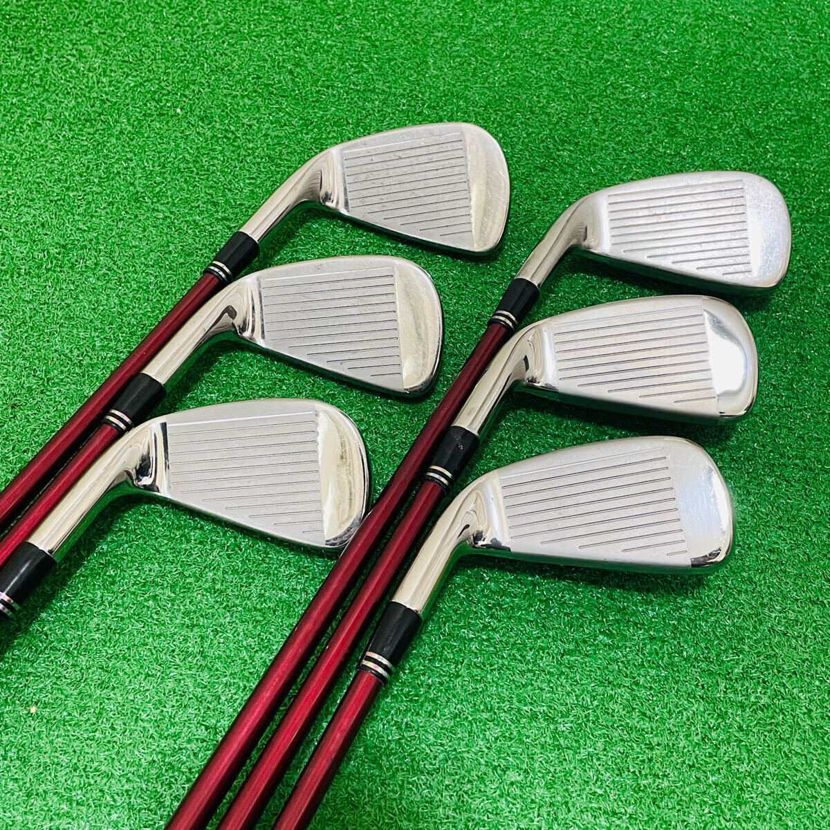 Cleveland Golf HiBORE レディース 右利き アイアン6本セット フレックスL クリーブランド ゴルフ 5.6.7.8.9.P 送料無料 匿名配送