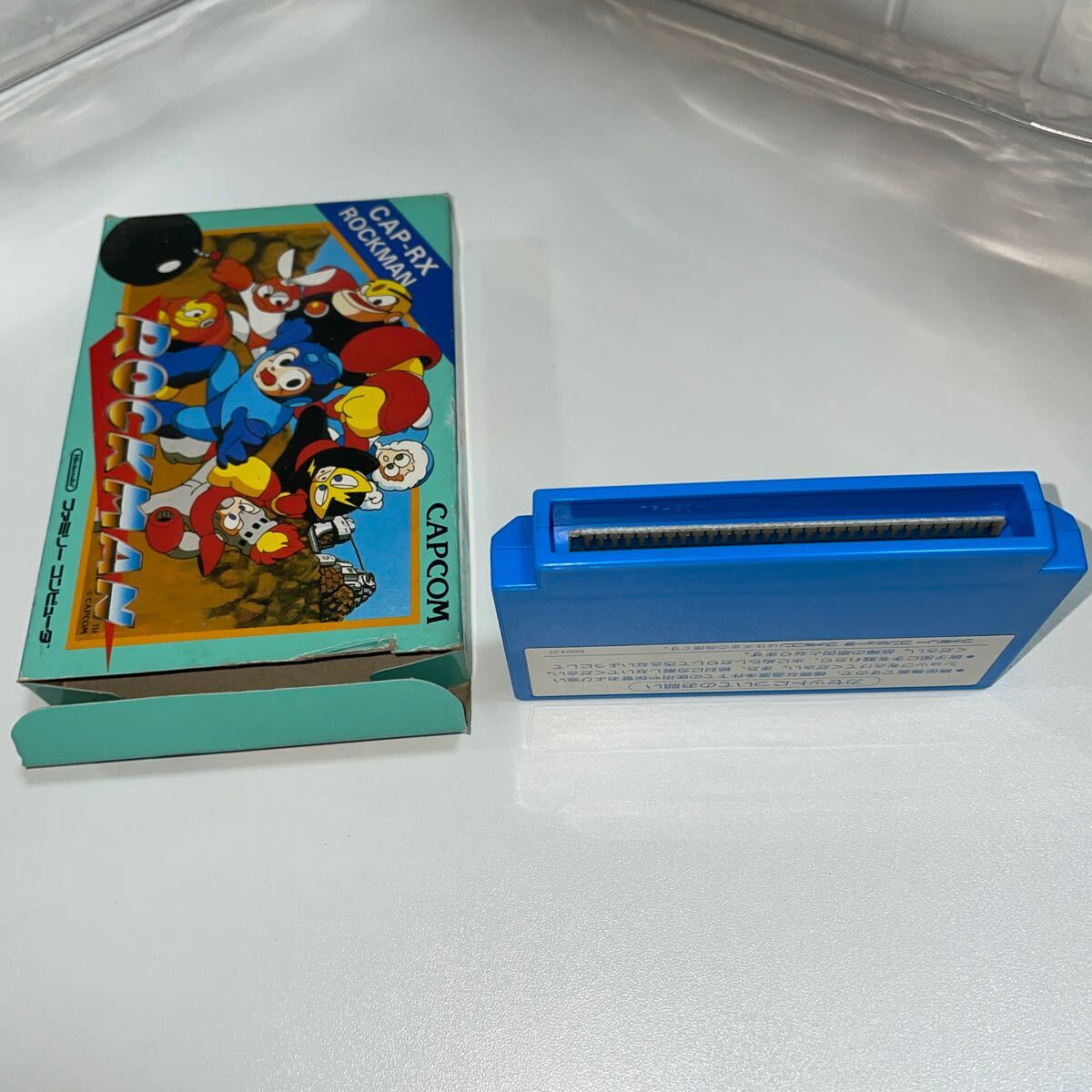 FC】ファミコン ソフト 箱説明書付き ・ロックマン 初代 /激レア FC】ファミコン ソフト 箱説明書付き ・ロックマン 初代 /激レア