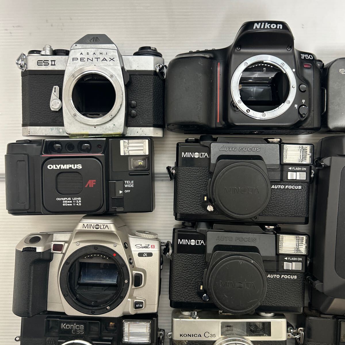 1円~ フィルムカメラまとめ PENTAX MINOLTA KONICA Canon Nikon OLYMPUS FUJI CHINON Polaroid 同梱不可 (ジャンク品動作未確認 GK100103)(フィルムカメラ)|売買されたオークション情報、Yahoo!オークション(旧ヤフオク!) の商品情報をアーカイブ公開 - オークファン 1円~ フィルムカメラまとめ PENTAX MINOLTA KONICA Canon Nikon OLYMPUS FUJI CHINON Polaroid 同梱不可 (ジャンク品動作未確認 GK100103)(フィルムカメラ)|売買されたオークション情報、Yahoo!オークション(旧ヤフオク!) の商品情報をアーカイブ公開 - オークファン