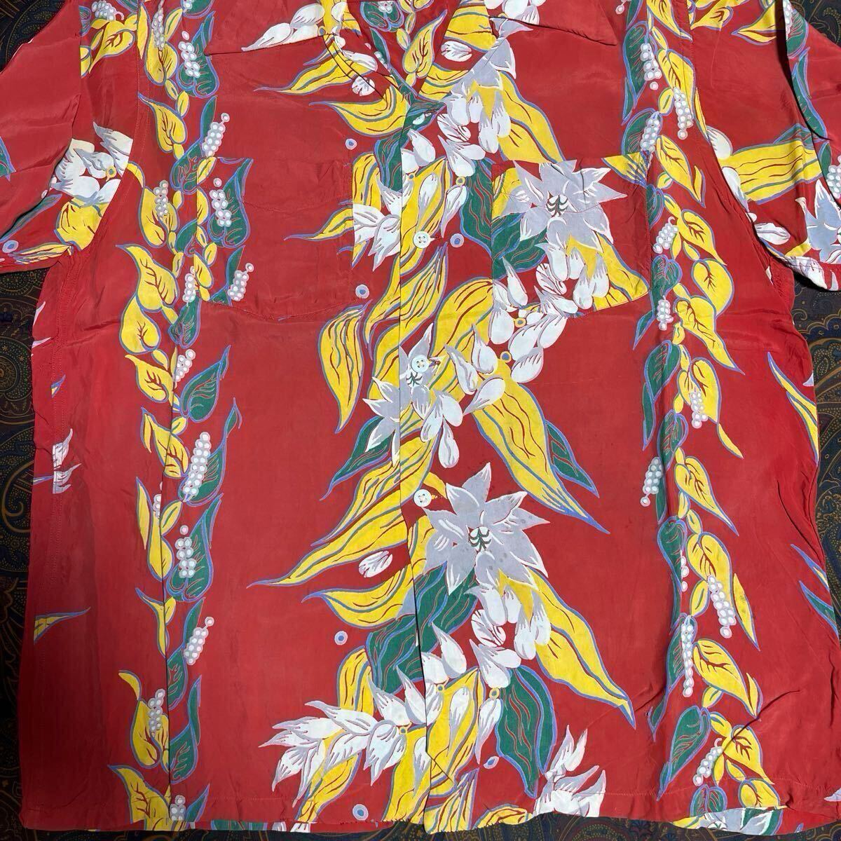 1000円スタート 50s MARK TWAIN アロハシャツ ハワイアンシャツ 1000円スタート 50s MARK TWAIN アロハシャツ ハワイアンシャツ