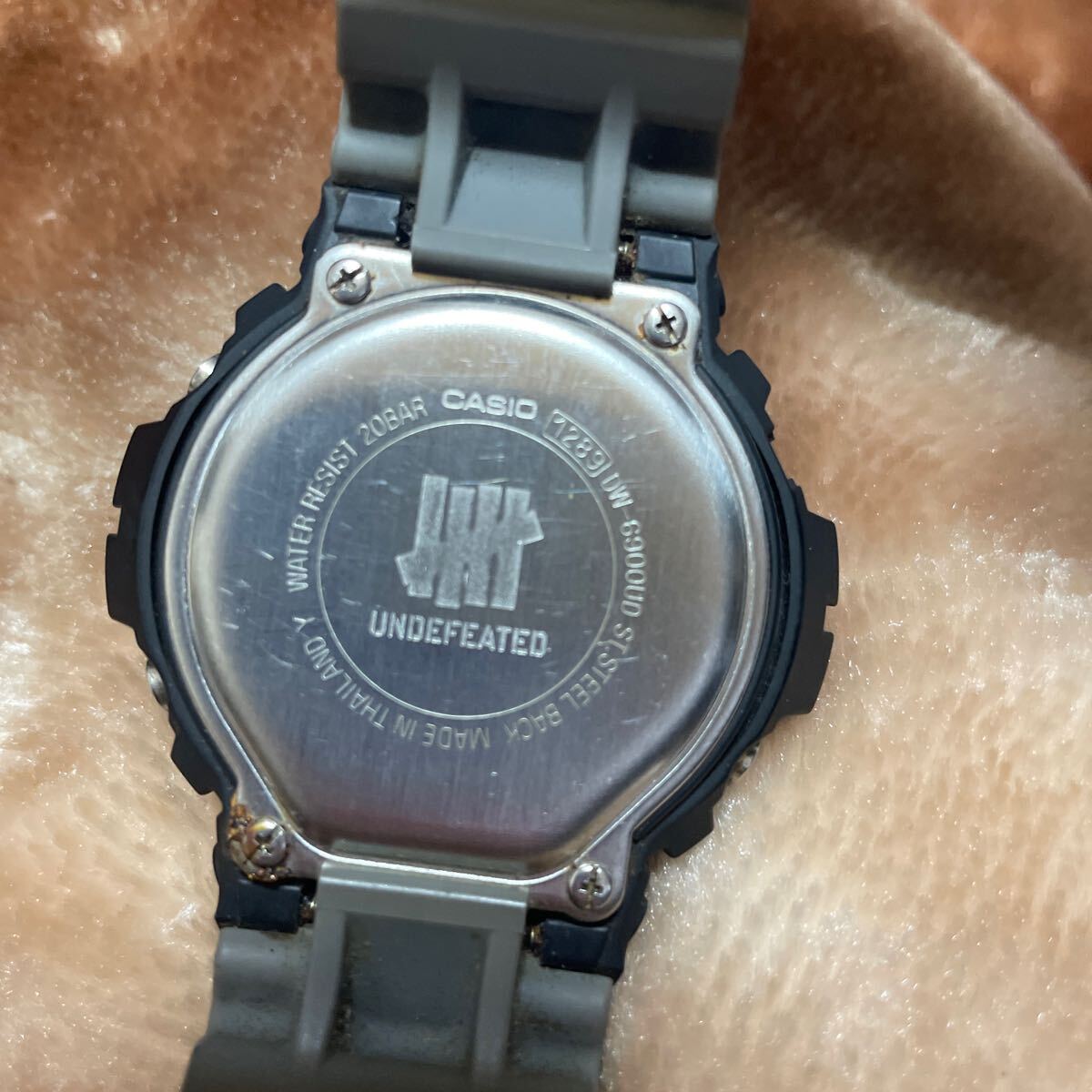 бесплатная доставка UNDEFEATED×G-SHOCK DW-6900UD-1JF Anne tifi-tedo сотрудничество G амортизаторы CASIO Casio 