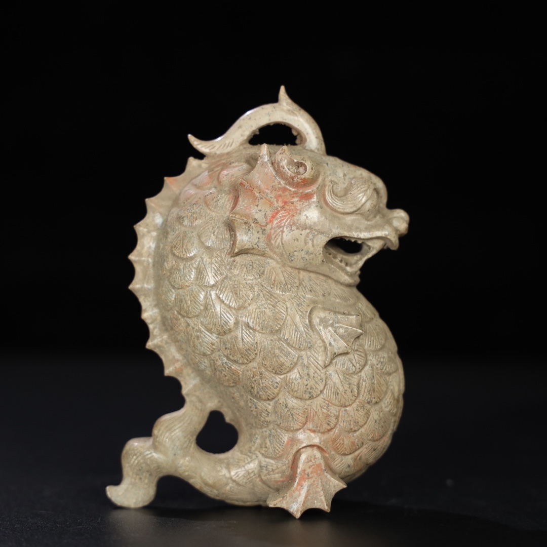 中国美術　民国　八角形 ペンダント 人形彫刻　古玉 中国美術 民国 八角形 ペンダント 人形彫刻 古玉
