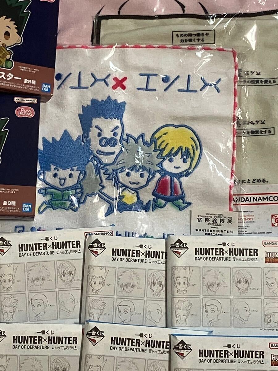 冨樫義博 アニメグッズセット フィギュア 缶バッジ HUNTER 冨樫義博 アニメグッズセット フィギュア 缶バッジ HUNTER