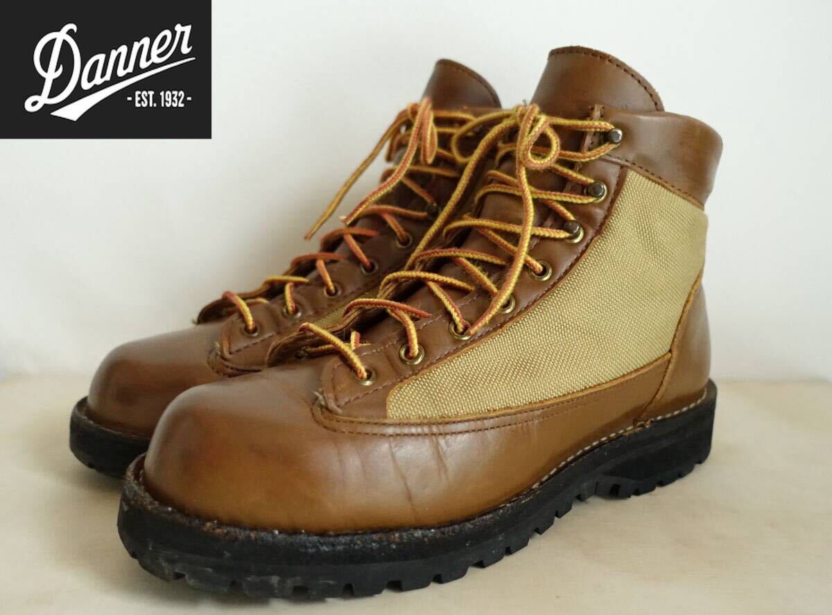 90年代 黒プリントタグ Danner ダナーライト 30420X ☆ 7.5インチ 25.5cmワイズEE ゴアテックス