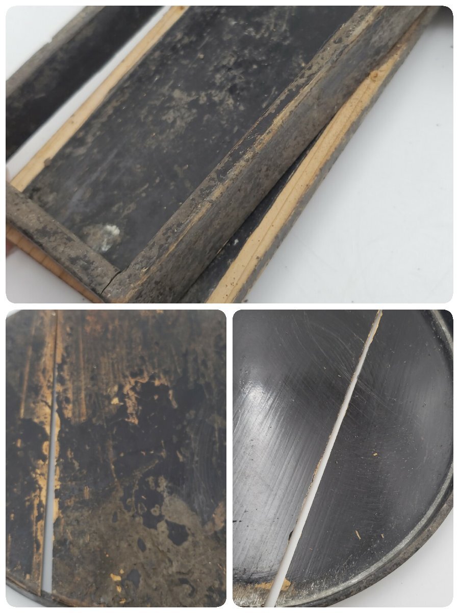 古鏡 銅製 2枚セット 藤原重次 天下一藤原作 水仙 鶴 竹 鏡箱 古鏡 銅製 2枚セット 藤原重次 天下一藤原作 水仙 鶴 竹 鏡箱