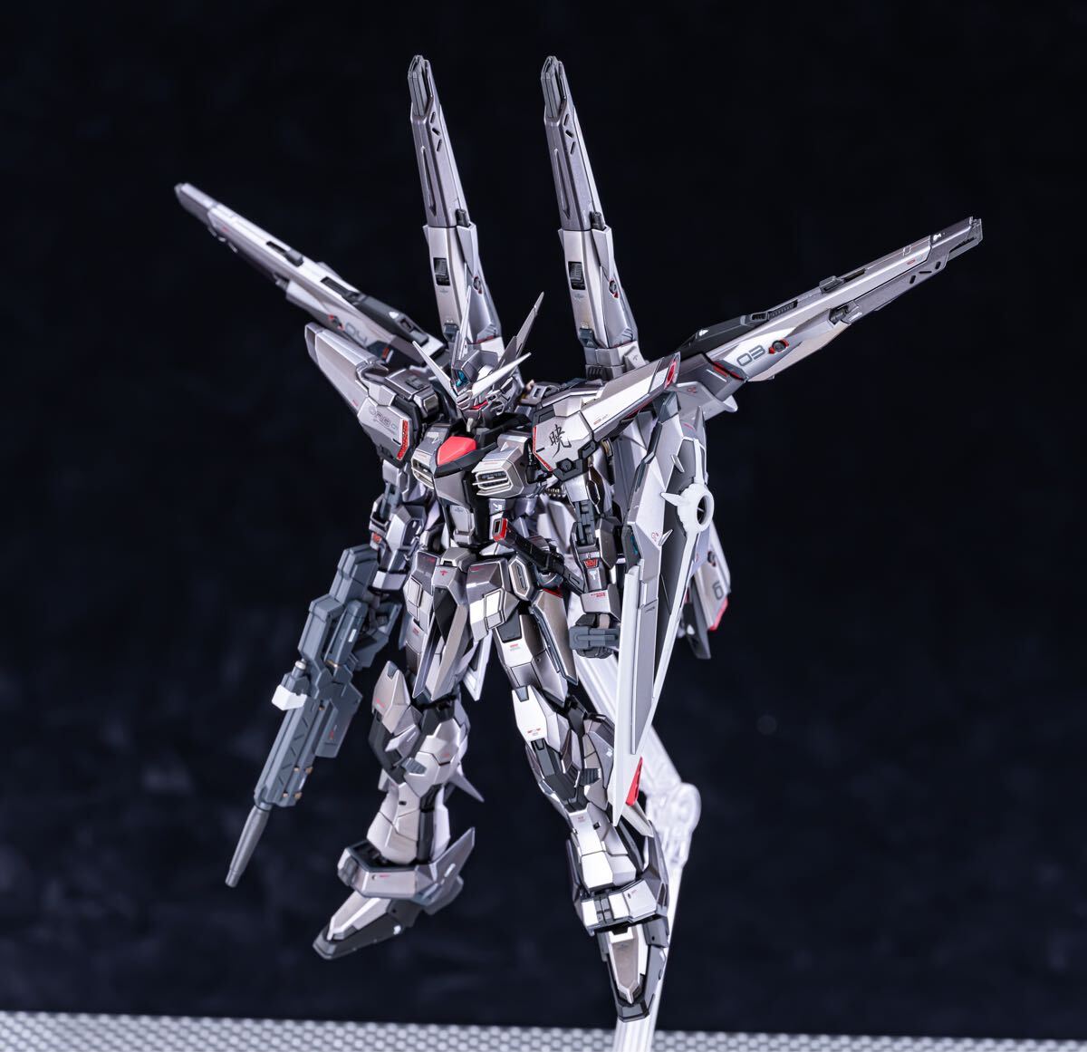Yahoo!オークション - RG 1/144 アカツキガンダム オオワシ
