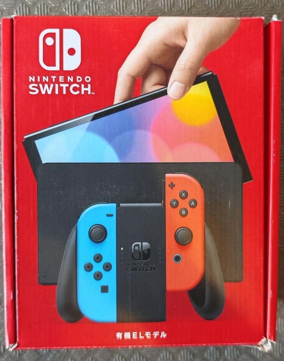 12580円 新品未使用 Nintendo Switch有機EL 本体 ネオンレッド 12580円 新品未使用 Nintendo Switch有機EL 本体 ネオンレッド