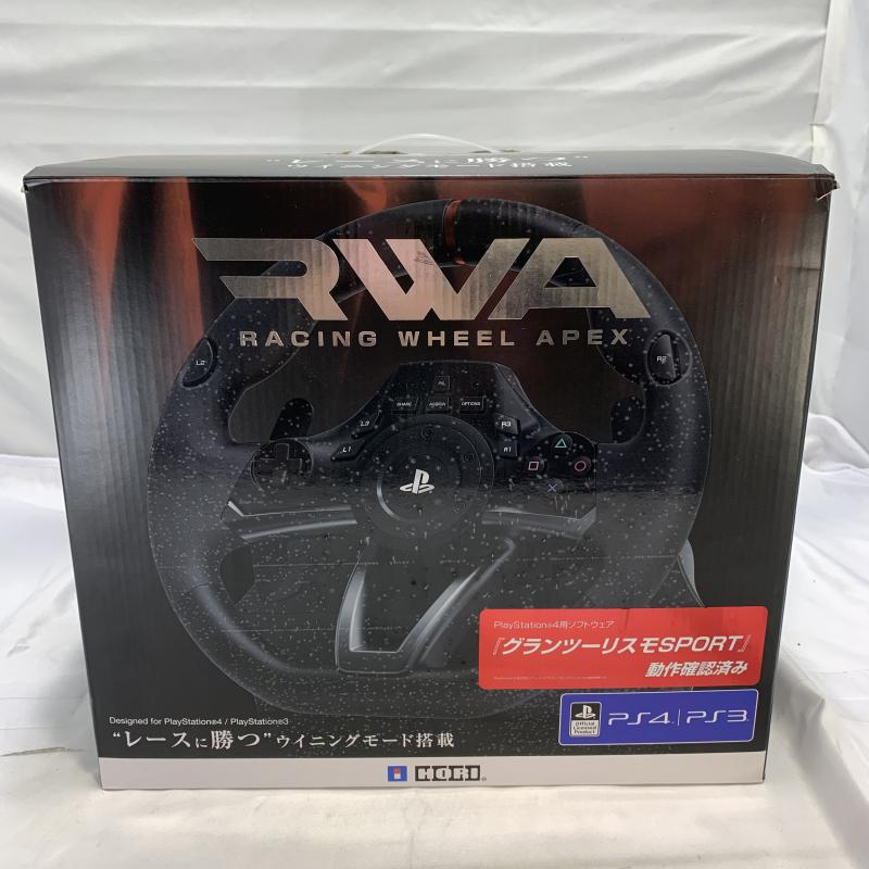 【中古】ゲームOP）取説欠品/箱傷み)HORI Racing Wheel Apex for PlayStation4 ハンコン PS4 PS3[240019479867]