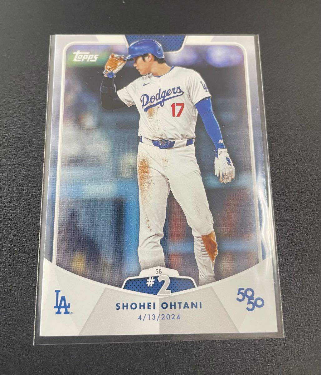 大谷翔平 SB #33 2024 Topps topps Shohei Ohtani 50/50 大谷翔平 SB #33 2024 Topps topps Shohei Ohtani 50/50