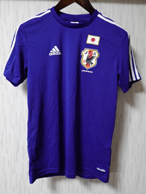 ■0129■日本代表 JFA アディダス ADIDAS 半袖 M ●