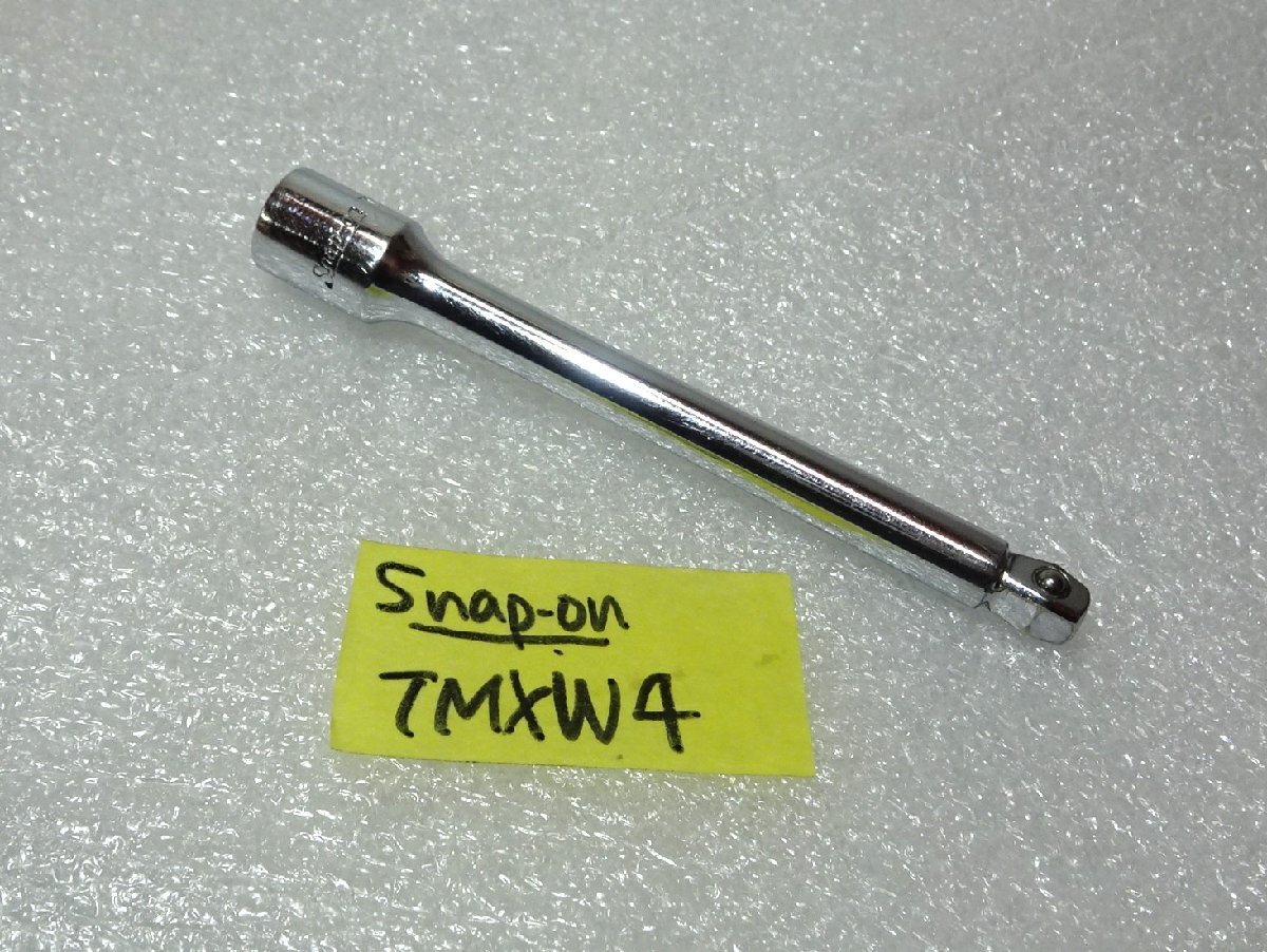 旧ロゴ Snap-on スナップオン 1/4エクステンションバー TMXW4 ハンドツール 工具 アンダーラインSnap-on ビンテージ ノンクレーム
