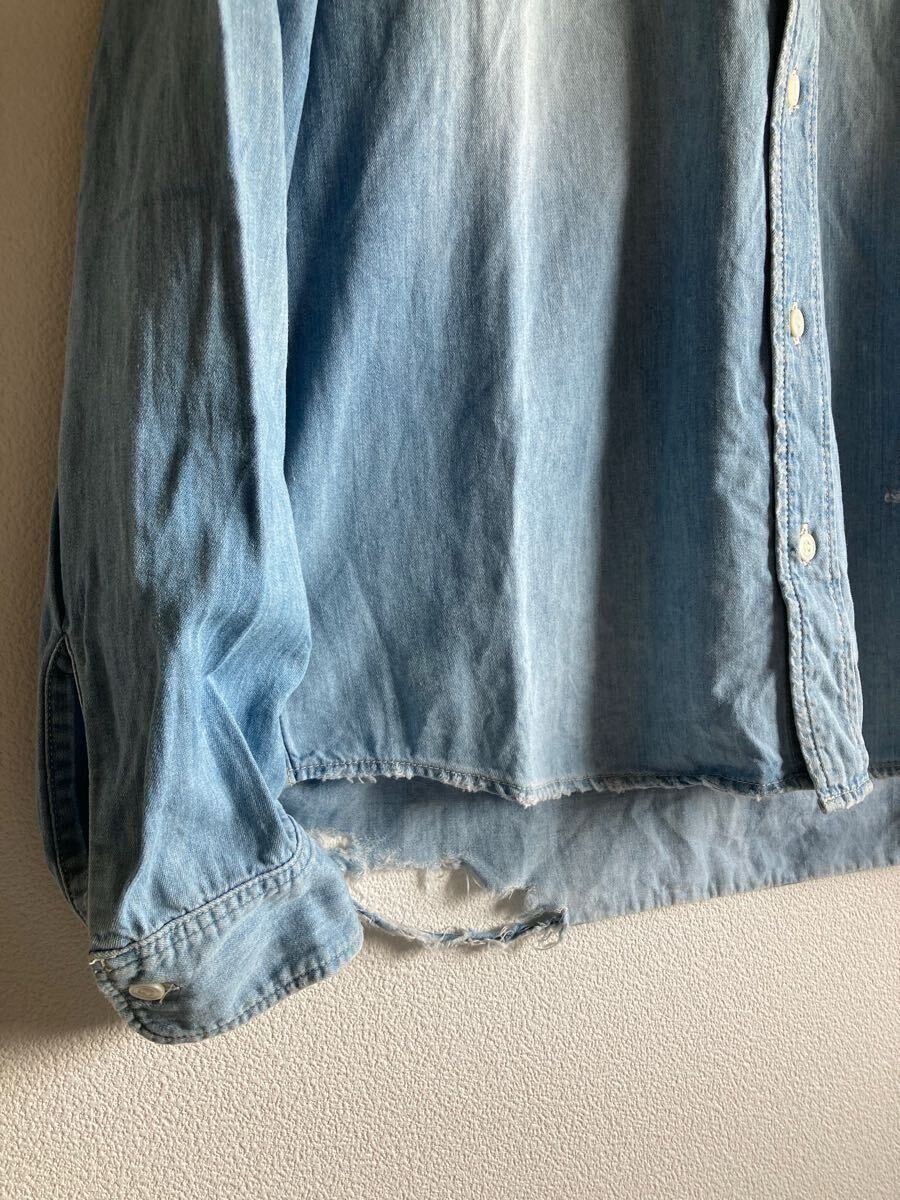 レア! Ron Herman Denim ロンハーマン デニム RHC ダメージ レア! Ron Herman Denim ロンハーマン デニム RHC ダメージ