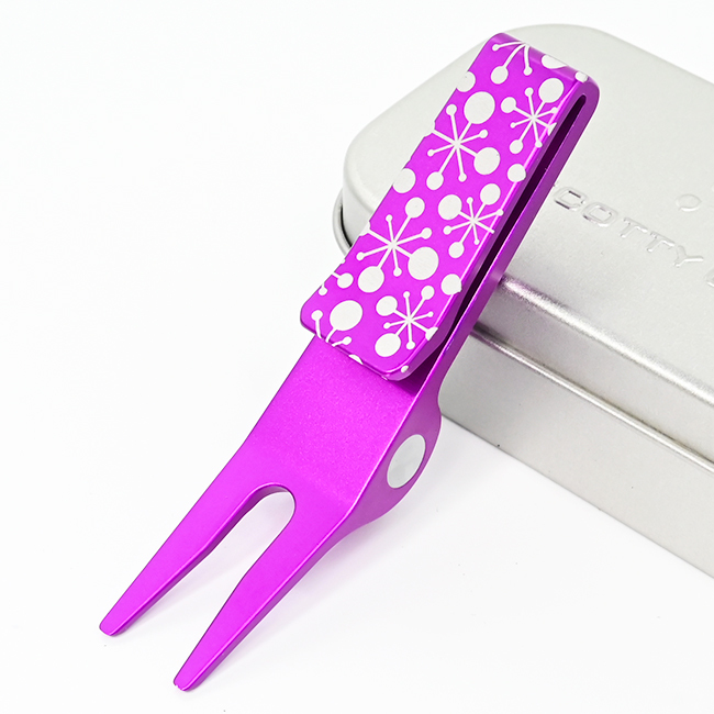 スコッティキャメロン クリップ ピボットツール スターダスト ミステッド バイオレット グリーンフォーク 限定 Scotty Cameron Pivot Tool_画像7